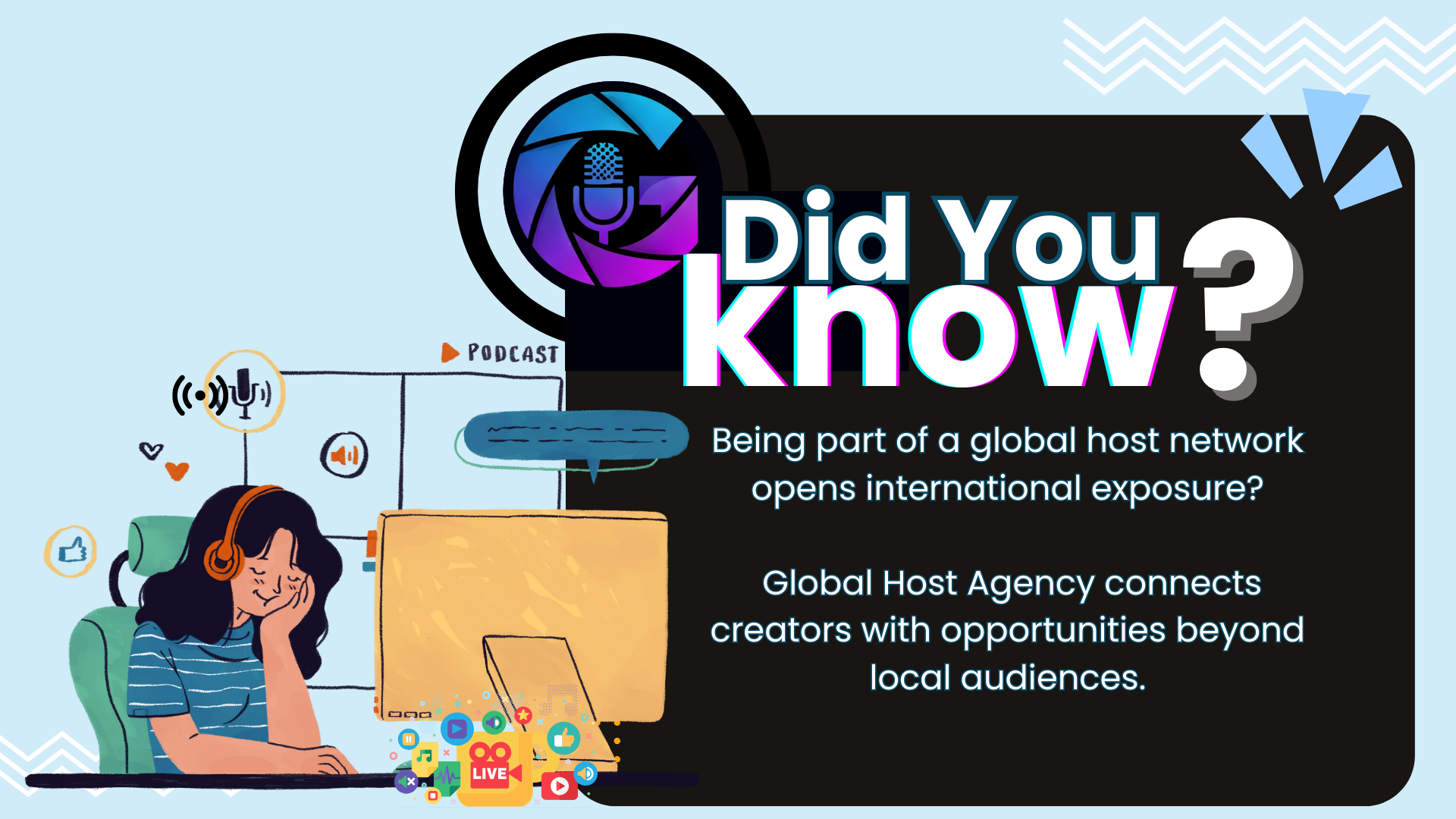 How Global Host Agency Supports Hosts and Influencers Globally